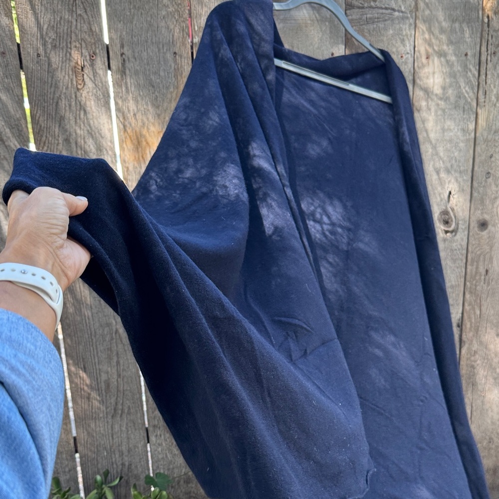 Navy Blue Shawl Wrap